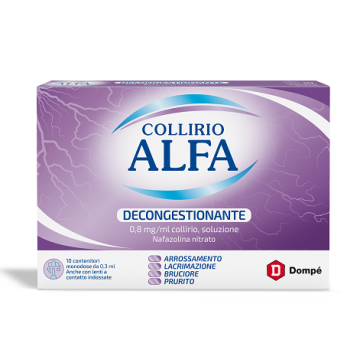 Collirio alfa dec*10cont 0,3ml