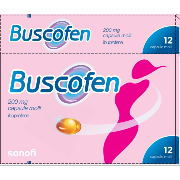 Sanofi Buscofen 12 Capsule Molli 200mg