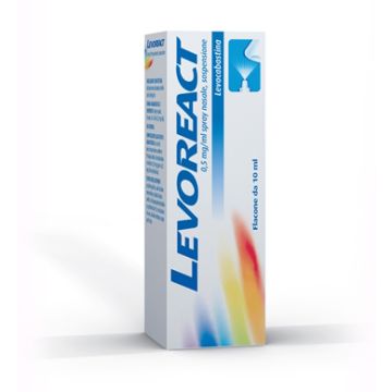 Levoreact* Spray nasale 10ml 0,5mg/ml