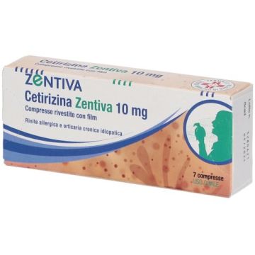 Cetirizina zent*7cpr riv 10mg
