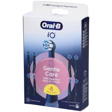 Oral-B Power Refill iO Gentle Clean White – confezione da 8 pezzi