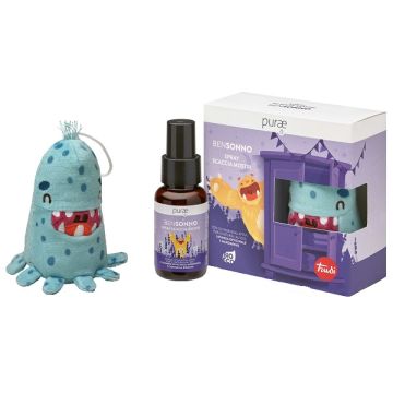Purae spray bensonno scacciamostri 50 ml con mostro trudi turchese