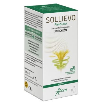 Aboca Sollievo Fisiolax Sciroppo Trattamento Fisiologica della Stitichezza 180 g
