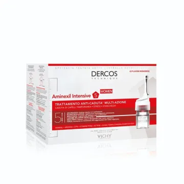 Vichy Dercos Aminexil Intensive 5 Trattamento Anticaduta Donna 42 Fiale x 6ml