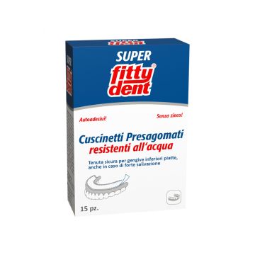 Fittydent comfort presagomato cuscinetti adesivi 15 pezzi