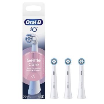 Oralb power refill io gentle clean white 3 pezzi
