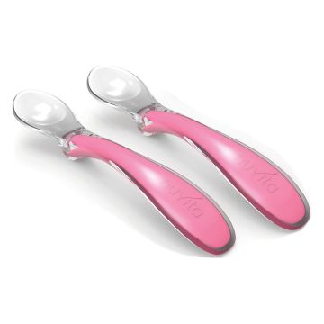 Set 2 cucchiai in silicone ra