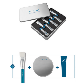 Miamo Longevity Plus Renewal Peel Serum 8 tubi 5 ml + in Omaggio kit professionale esfoliante-antiage-illuminante