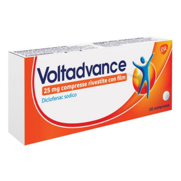 Voltadvance* 20 compresse rivestite 25mg