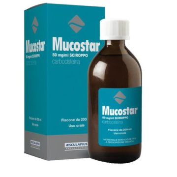 Mucostar*scir fl 200ml 50mg/ml